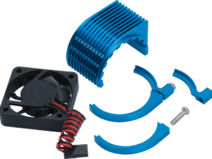VENTOLA RAFFREDDAMENTO MOTORE 30 X 30 X 7 CON DISSIPATORE