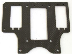 PIASTRA RADIO CARBONIO 535 MM SERVO GROSSO ANTERIORE