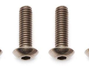 TEAM  ASSOCIATED  KIT VITI SVASATE  TITANIUM  Screws, 4x14 mm FHCS