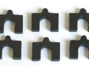 CFK camber adjustment plates 3 mm, kit