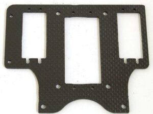 PIASTRA RADIO CARBONIO SX4 PER 510 MM PER SERVO GROSSO