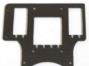PIASTRA RADIO CARBONIO SX4 PER 510 MM 2 SERVI PICCOLI