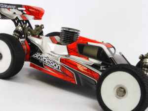 CARROZZERIA BITTY FORCE PER TLR 4.0 TRASPARENTE NON VERNICITA