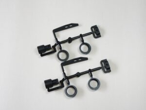 Mugen MTC1 Kit supp.batteria/eccentrici/Asse rigido