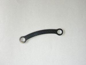 Mugen MTC1 Supporto paraurti graphite
