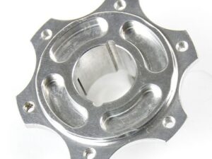 FLANGIA SUPPORTO CORONA TRASMISSIONE CATENA KART RK1