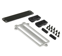 KIT SUPPORTO REGOLABILE BATTERIA V8.2 BLACK