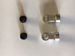 PIEDINI AMMORTIZZATORI CORTI ERGAL 1-5 PZ 2