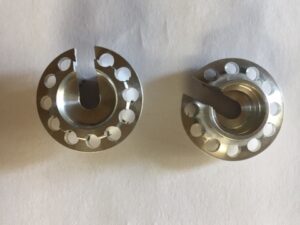 PIATTELLO SUPPORTO MOLLA IN ERGAL 1-5 ( 2 PZ )