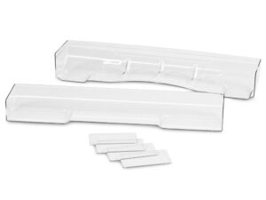KIT ALETTONI EXTRENE 1/10 ELETTRIC CAR TOURING 190 MM PRE CUT CURVA 3°-4°
