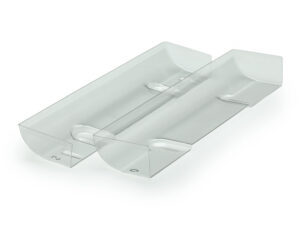 KIT ALETTONI XTREME 1-10 ELETTRIC CAR 190 MM PRECUT CON CURVA ALA 0°-2° 2 PZ