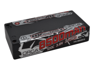 BATTERIA ORCA 8500 3,7 V 120C SHORTY 1/12