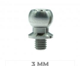 Kit Pivot titanio 5 mm grano 3 mm (2 pz) MTC2