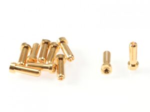 RUDDOG CONNETTORI MM 5 GOLDO PLUG (10 PZ)