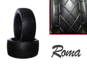 COPPIA DI GOMME OFF ROAD HOT RACE TIPO ROMA SOLO GOMMA MESCOLA S-SS-M-H-CLY-WITHE