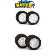 TRENO DI GOMME MATRIX 1/8 ON-ROAD 35/32  NEW GENERATON XTL