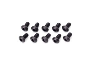 KIT VITI IN ACCIAIO TESTA BOMBATA MM 3 X 6  8 PZ